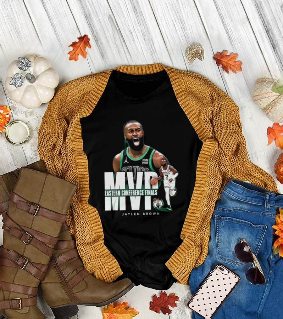 Jaylen Brown MVP Eastern Conference Finals Celtics Basketball T-Shirt