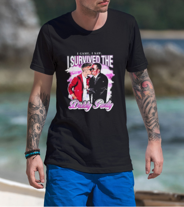I Came I Saw I Survived The Diddy Party T-Shirt