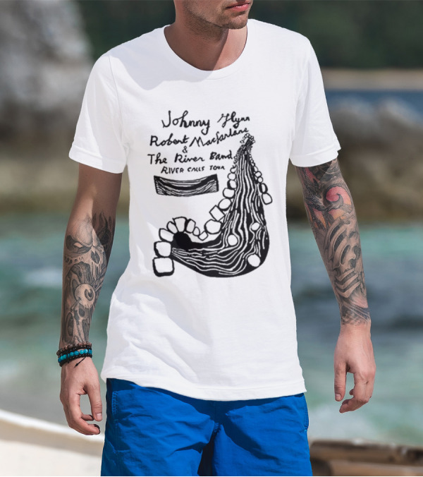 Johnny Flynn Robert Macfarlane And The River Band River Calls Tour T-Shirt