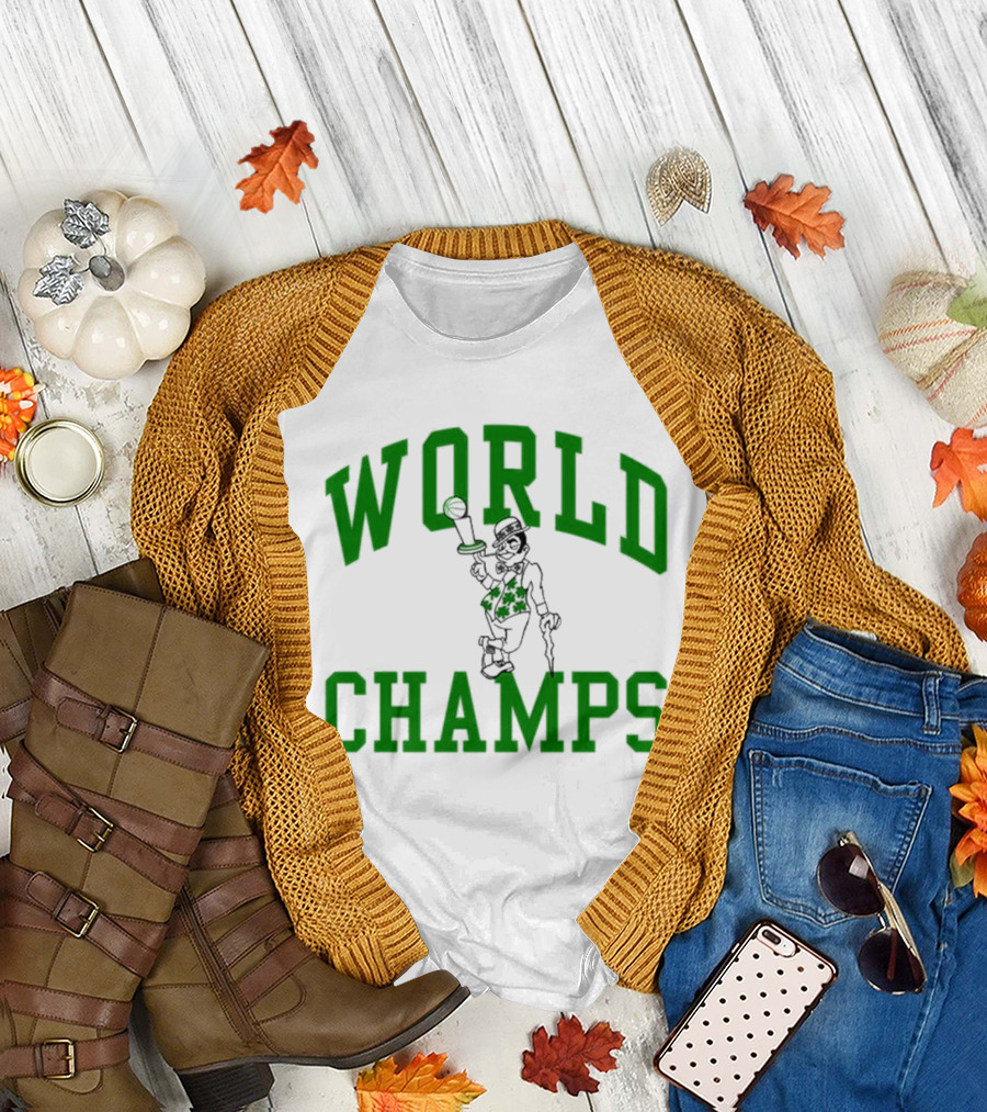 Boston Celtics World Champs Victory T-Shirt