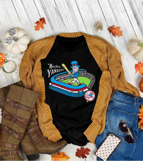 New York Yankees Uncle Sam Baseball MLB Team Stadium T-Shirt