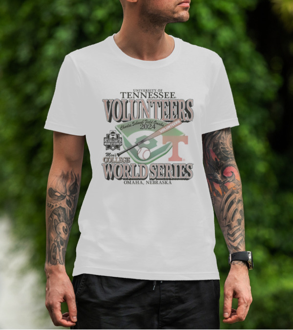 University Of Tennessee Volunteers College World Series Omaha Nebraska T-Shirt