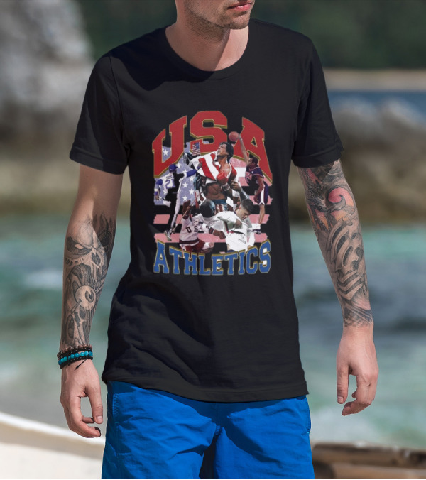 USA Athletics Almost Friday Iconic Sports Moments T-Shirt