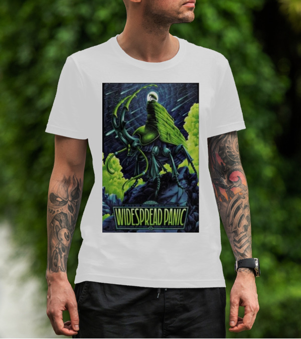 Widespread Panic June 21-23 2024 Red Rocks Amphitheatre Morrison CO Insect Creature And Rider T-Shirt