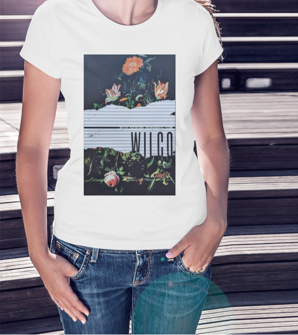 Wilco Concert North Carolina Museum Of Art Raleigh NC 6-18-2024 Floral T-Shirt
