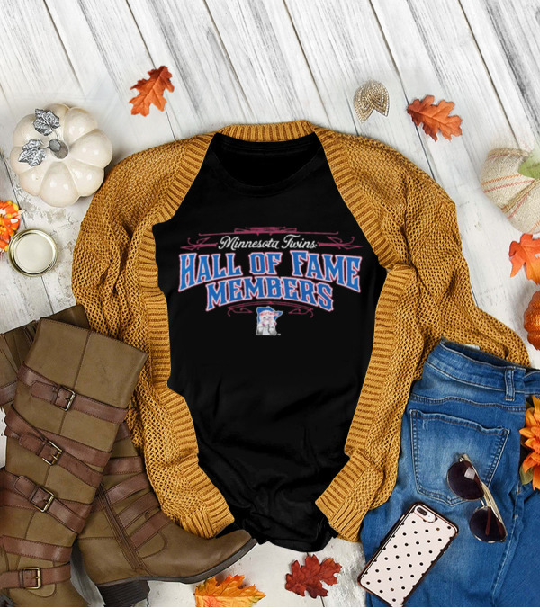 Minnesota Twins Hall Of Fame Members Vintage T-Shirt