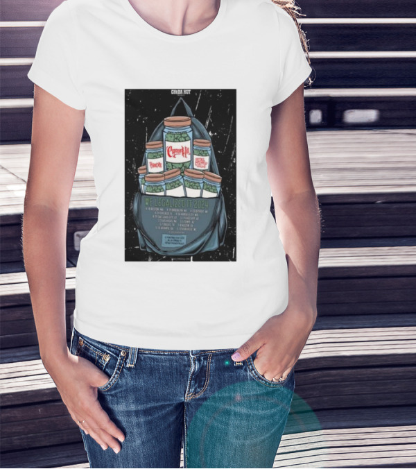 Cheba Hut Cypress Hill We Legalized It 2024 Tour Dates And Locations T-Shirt