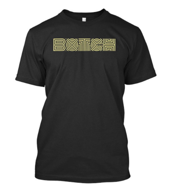 Botch 2023-2024 Tour Shows Bold Geometric Typography T-Shirt