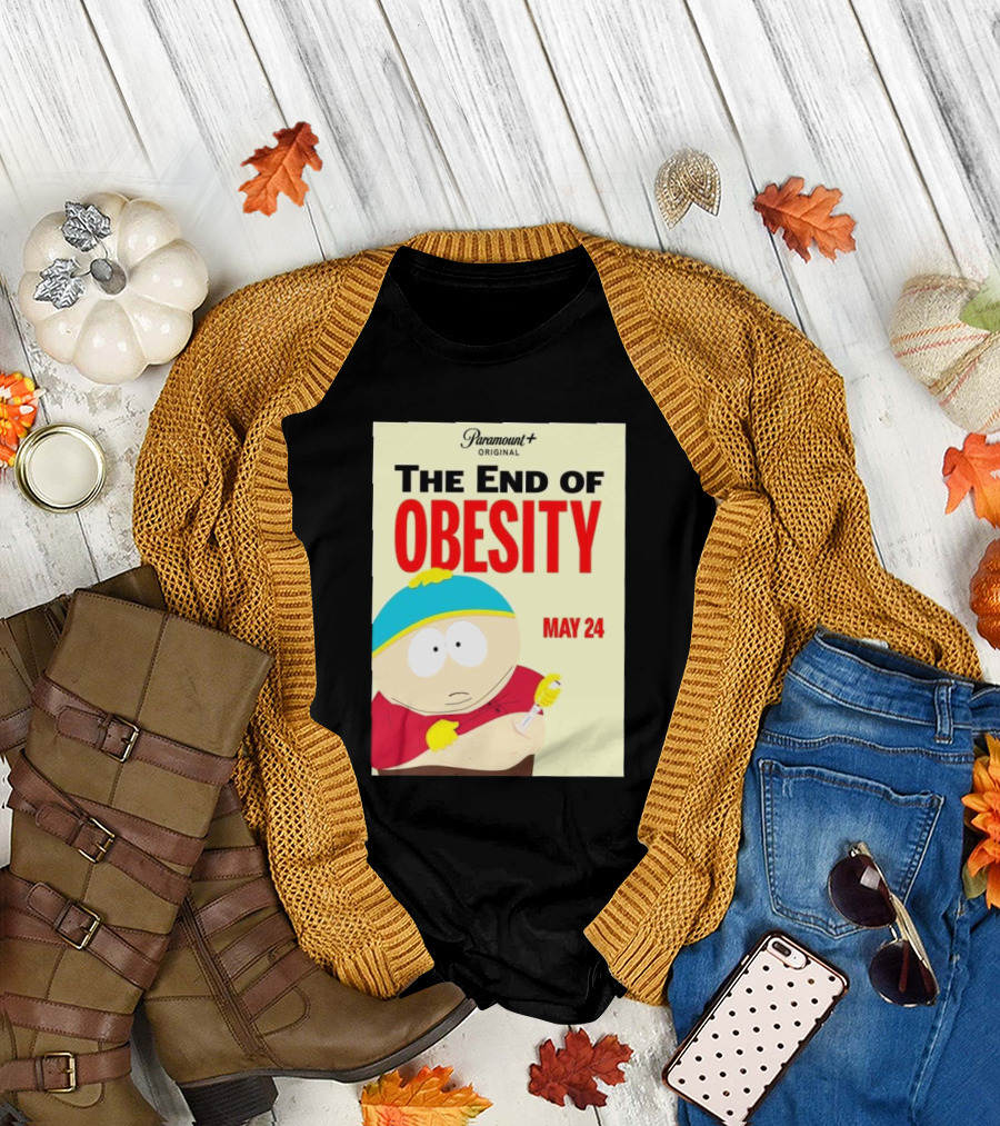 Paramount Original The End Of Obesity May 24 Featuring Iconic Cartoon Character T-Shirt