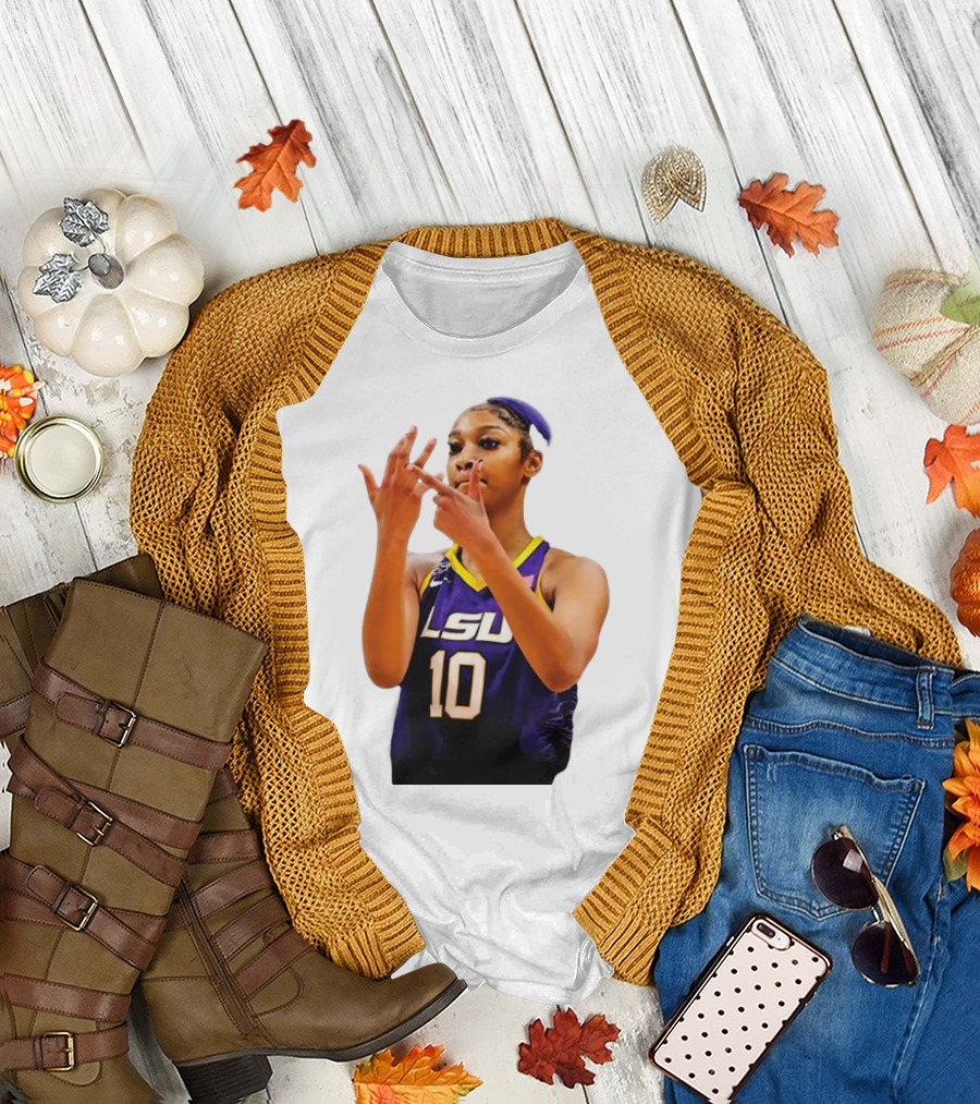 Angel Reese 10 LSU Ring Me T-Shirt