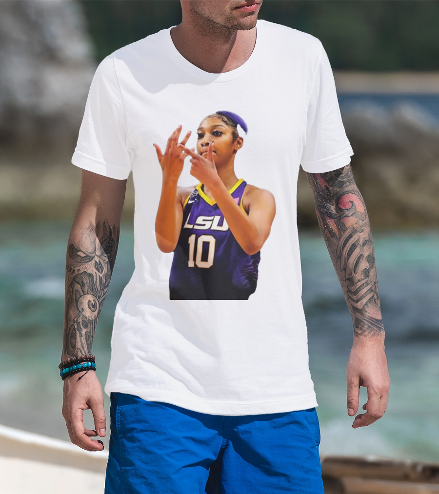 Angel Reese 10 LSU Ring Me T-Shirt