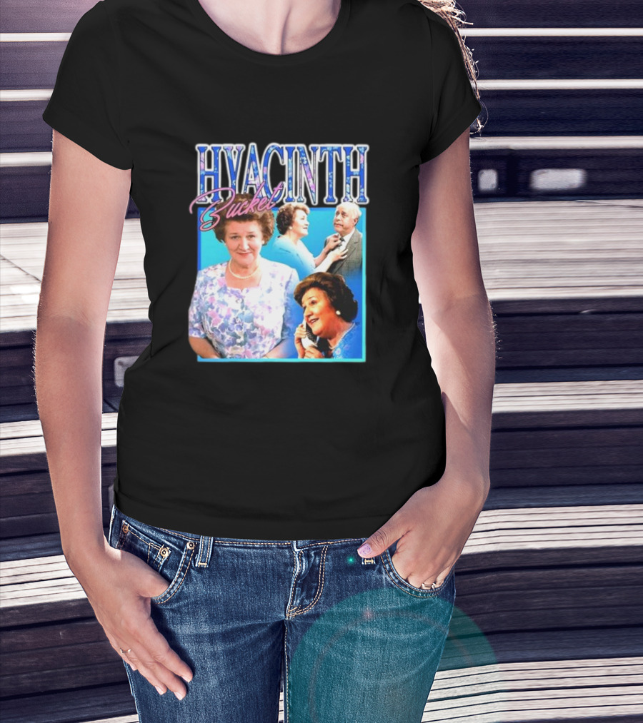 Hyacinth Bucket Residence Lady Of The House Speaking Floral Dress Compilation T-Shirt