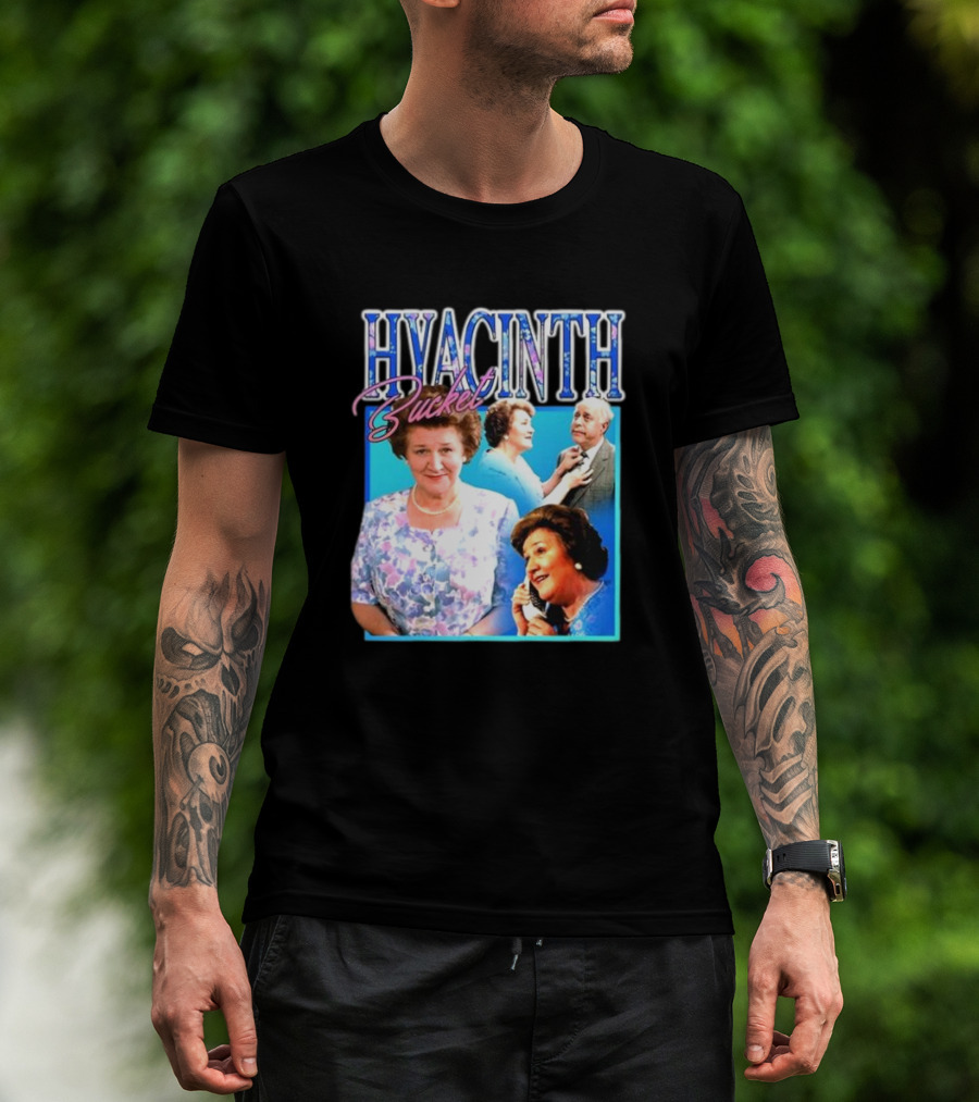 Hyacinth Bucket Residence Lady Of The House Speaking Floral Dress Compilation T-Shirt