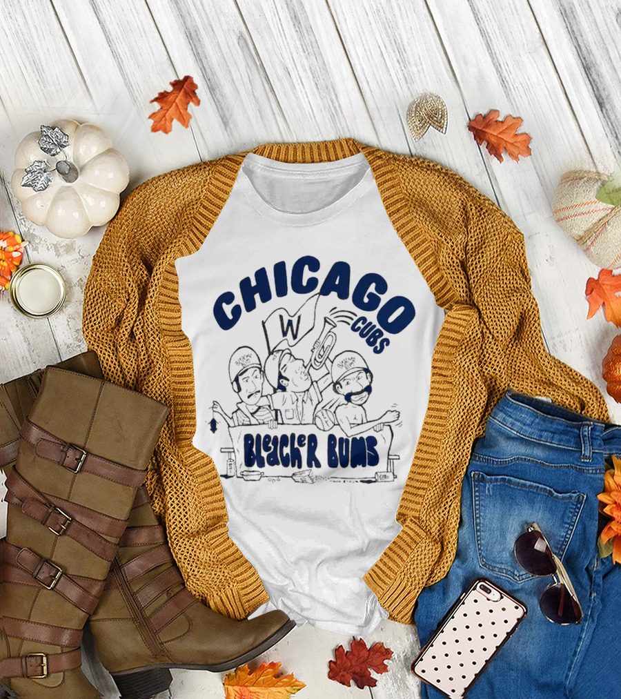 Chicago Cubs Bleacher Bums Tri-Blend T-Shirt