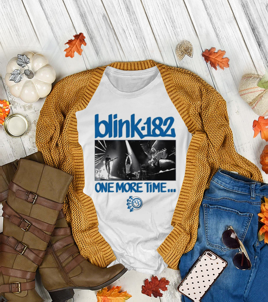 Blink-182 One More Time Concert Photo T-Shirt