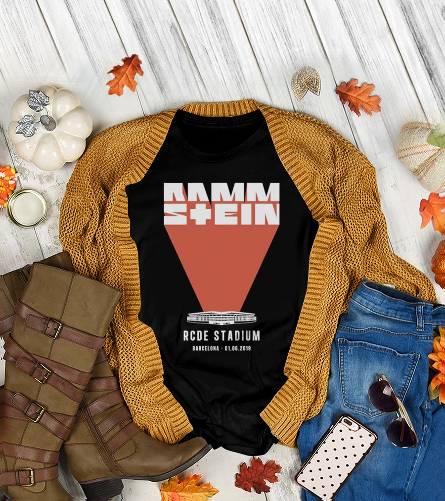 Rammstein RCDE Stadium Barcelona 01.06.2019 Tour T-Shirt