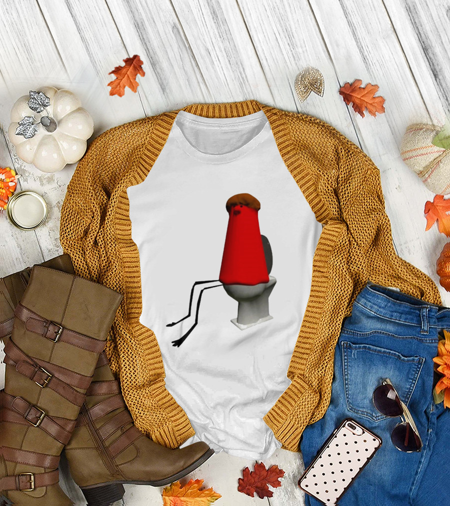 John Wow Cool Kevinbird Skibidi Toilet Adventure T-Shirt