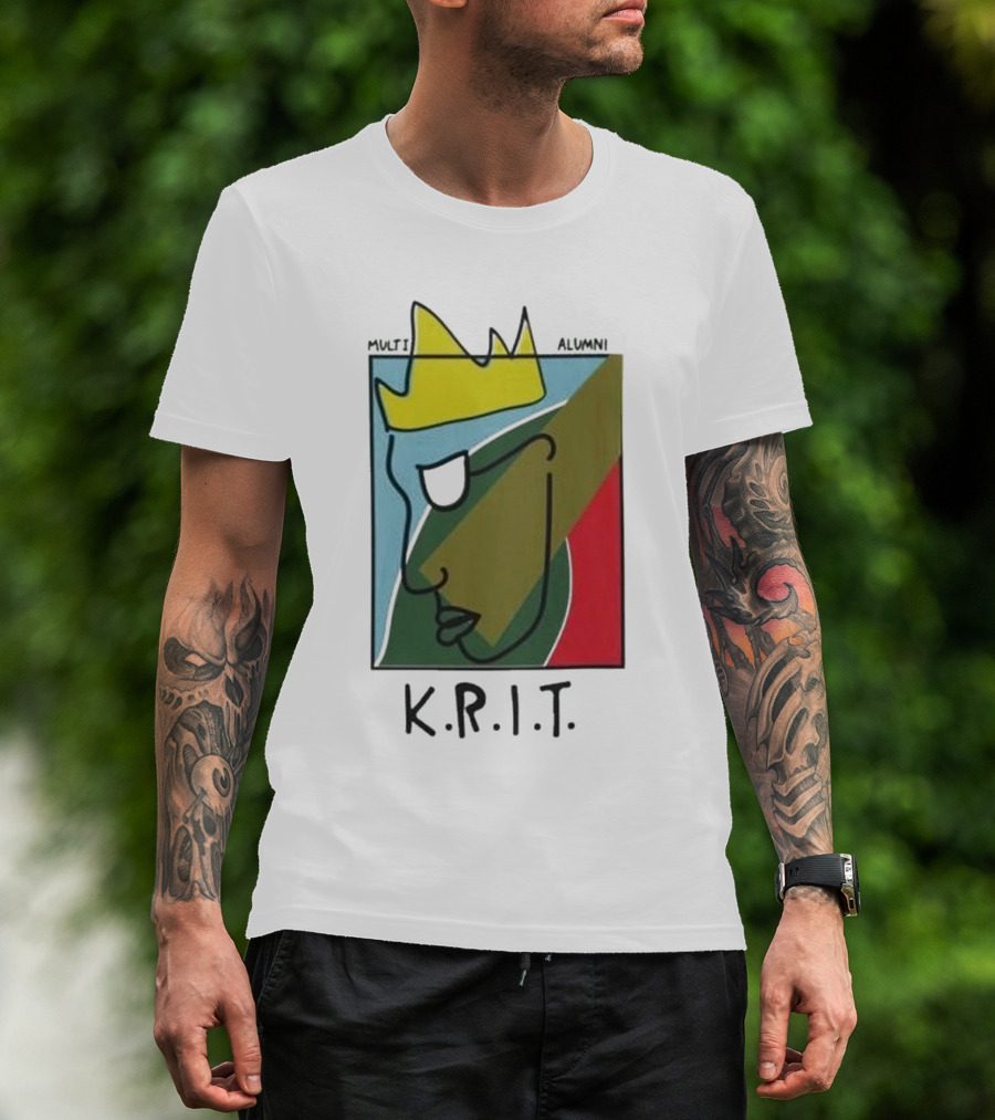 Big K.R.I.T. Radio Raheem K.R.I.T. Iconic Minimalist Crown T-Shirt