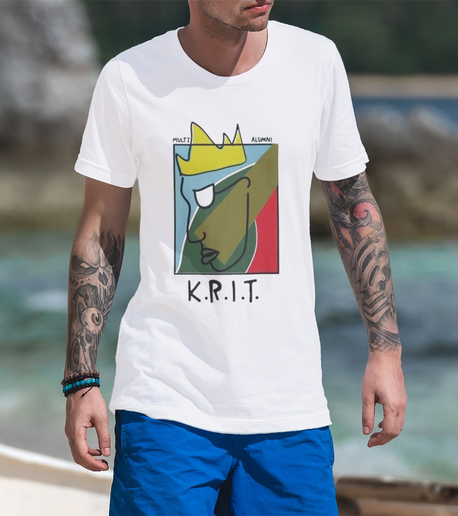 Big K.R.I.T. Radio Raheem K.R.I.T. Iconic Minimalist Crown T-Shirt