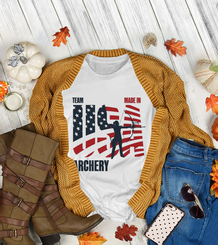 Team USA Archery Made In Olympic T-Shirt