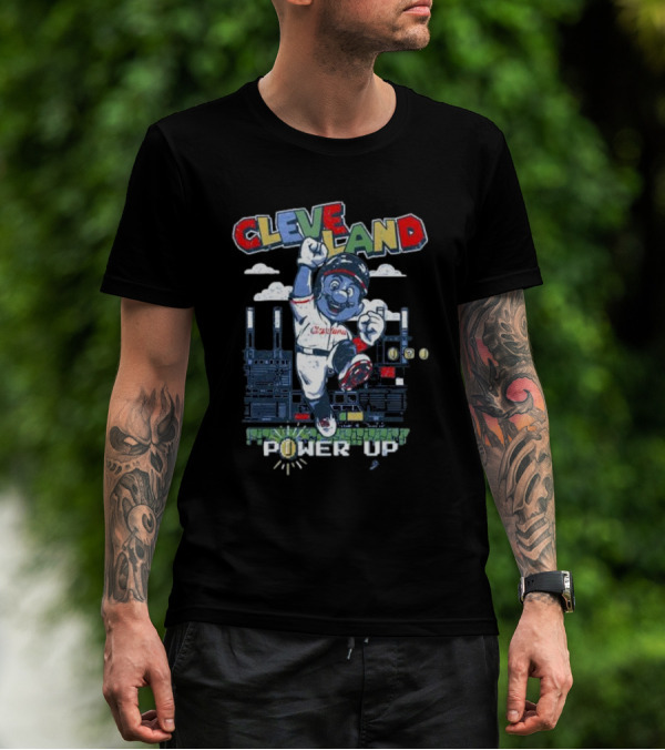 Cleveland Baseball Power-up Stadium Hero T-Shirt