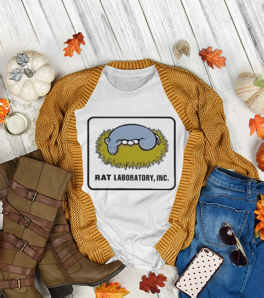 Letitia Strayrats Store Rat Laboratory Inc Sleeping Rat T-Shirt