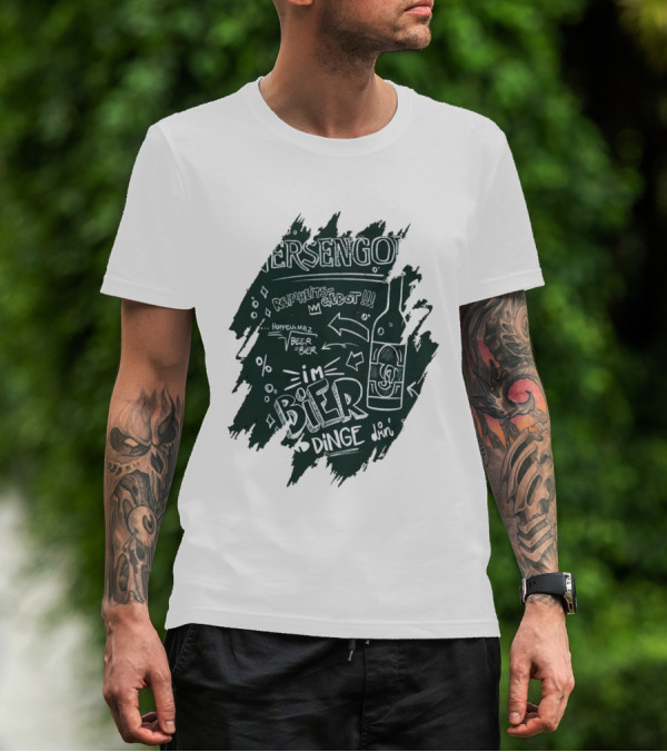 Versengold Im Bier Sind Dinge Drin Reinheitsgebot Hopfen Malz Bier T-Shirt