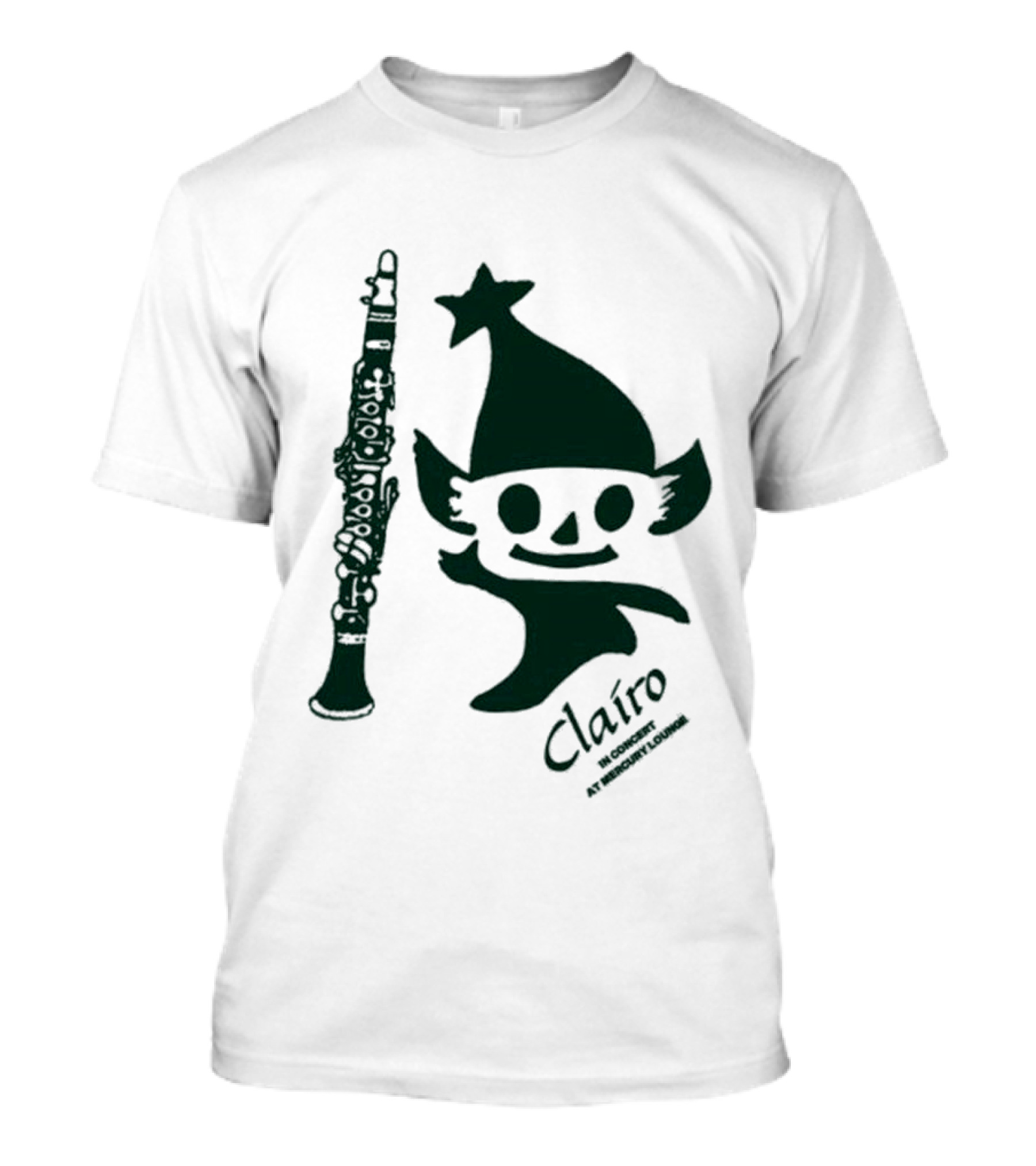 Clairo Concert At Mercury Lounge Elf And Clarinet Star T-Shirt