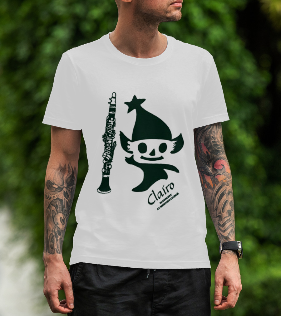 Clairo Concert At Mercury Lounge Elf And Clarinet Star T-Shirt