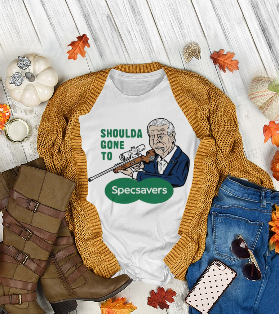 Shoulda Gone To Specsavers Joe Snipen Sniper T-Shirt