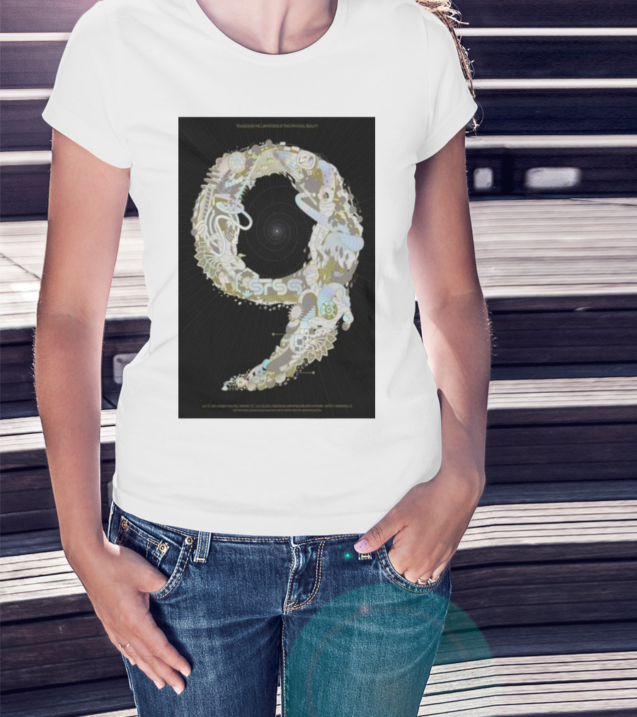 STS9 Transcend The Landscape Of Surrealistic Reality Ogden Theatre Denver July 19 T-Shirt