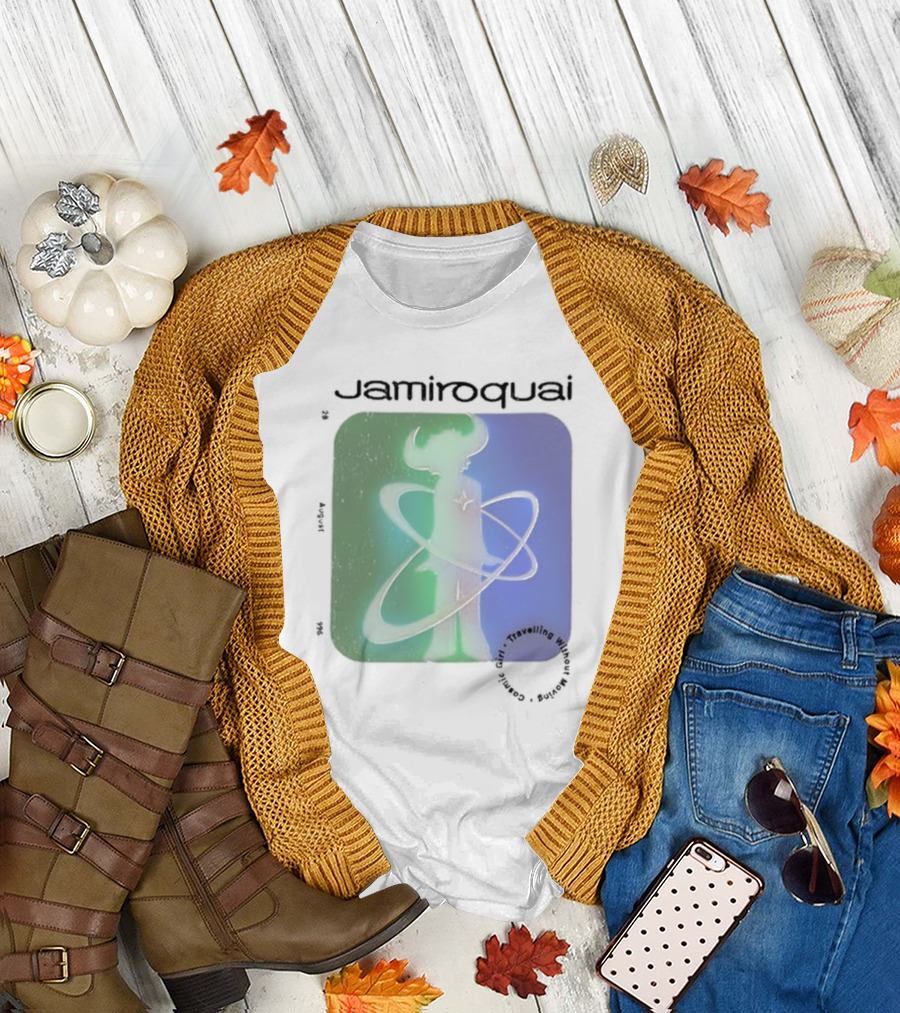 Jamiroquai Cosmic Being Travelling Without Moving August 29 96 T-Shirt