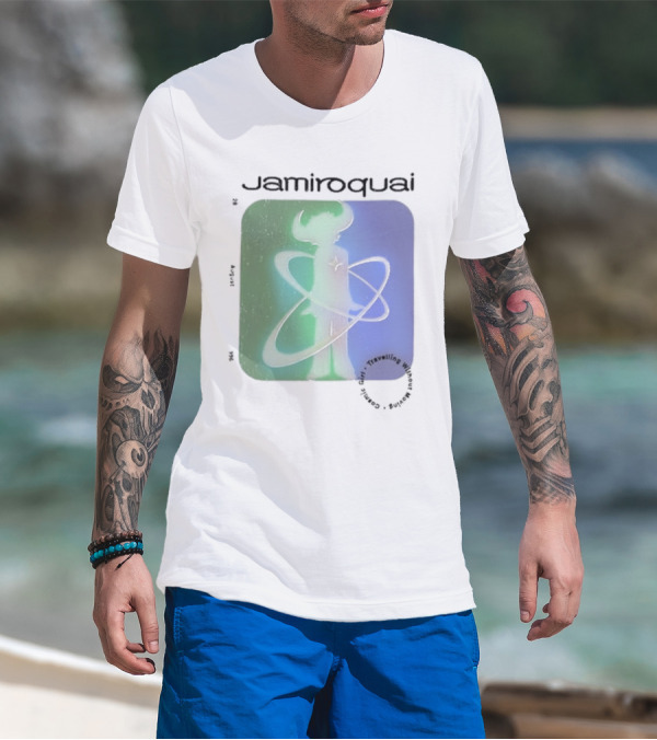 Jamiroquai Cosmic Being Travelling Without Moving August 29 96 T-Shirt
