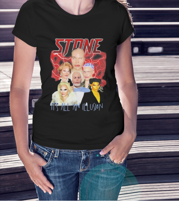 Stone Surgery Alexis Stone It's All An Illusion T-Shirt