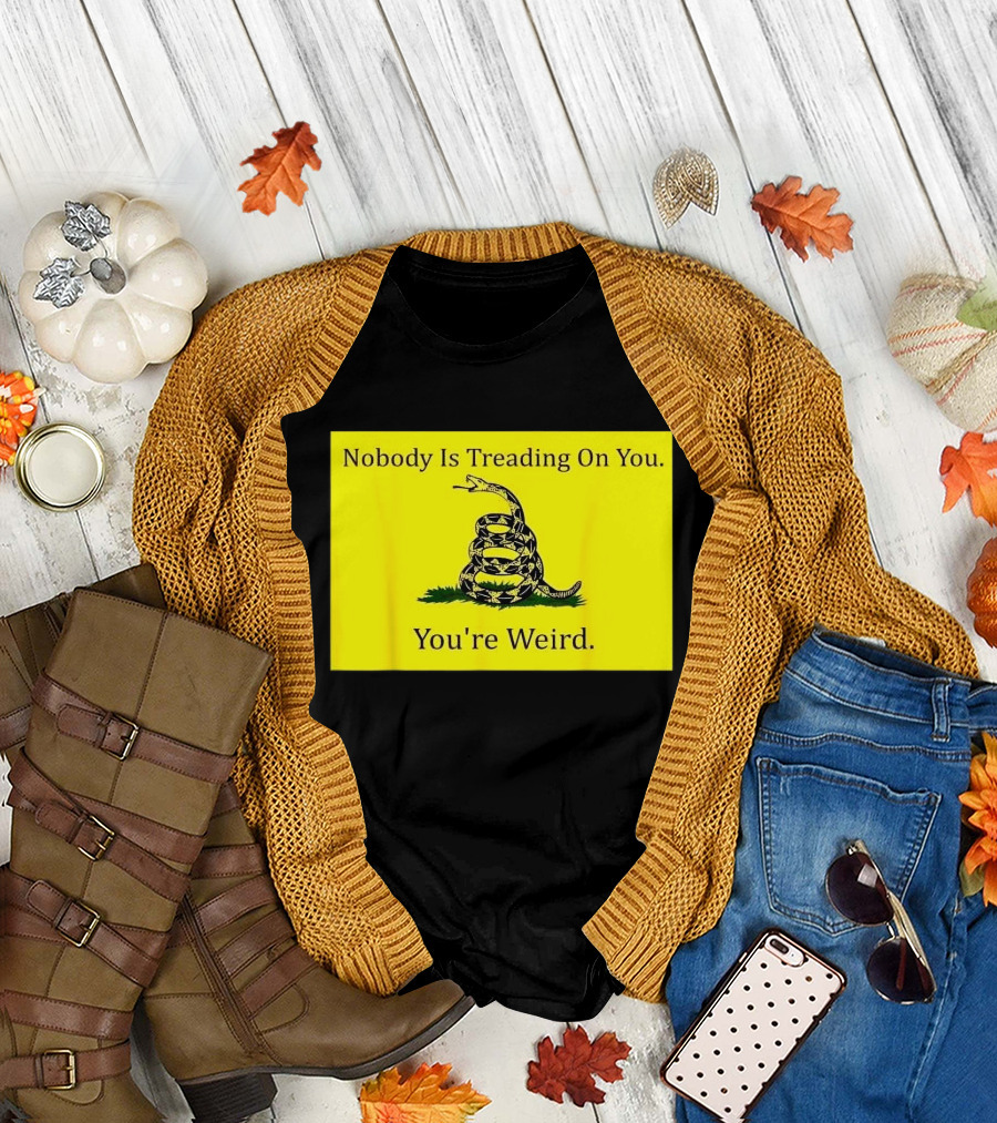 Nobody Is Treading On You You're Weird Kamala 2024 Snake T-Shirt