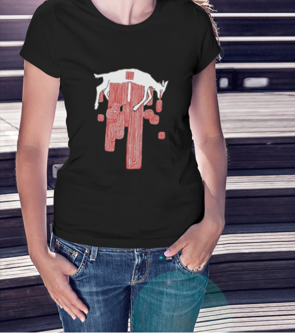Xream Speaking Itself No Longer Surreal Goat Abstract T-Shirt