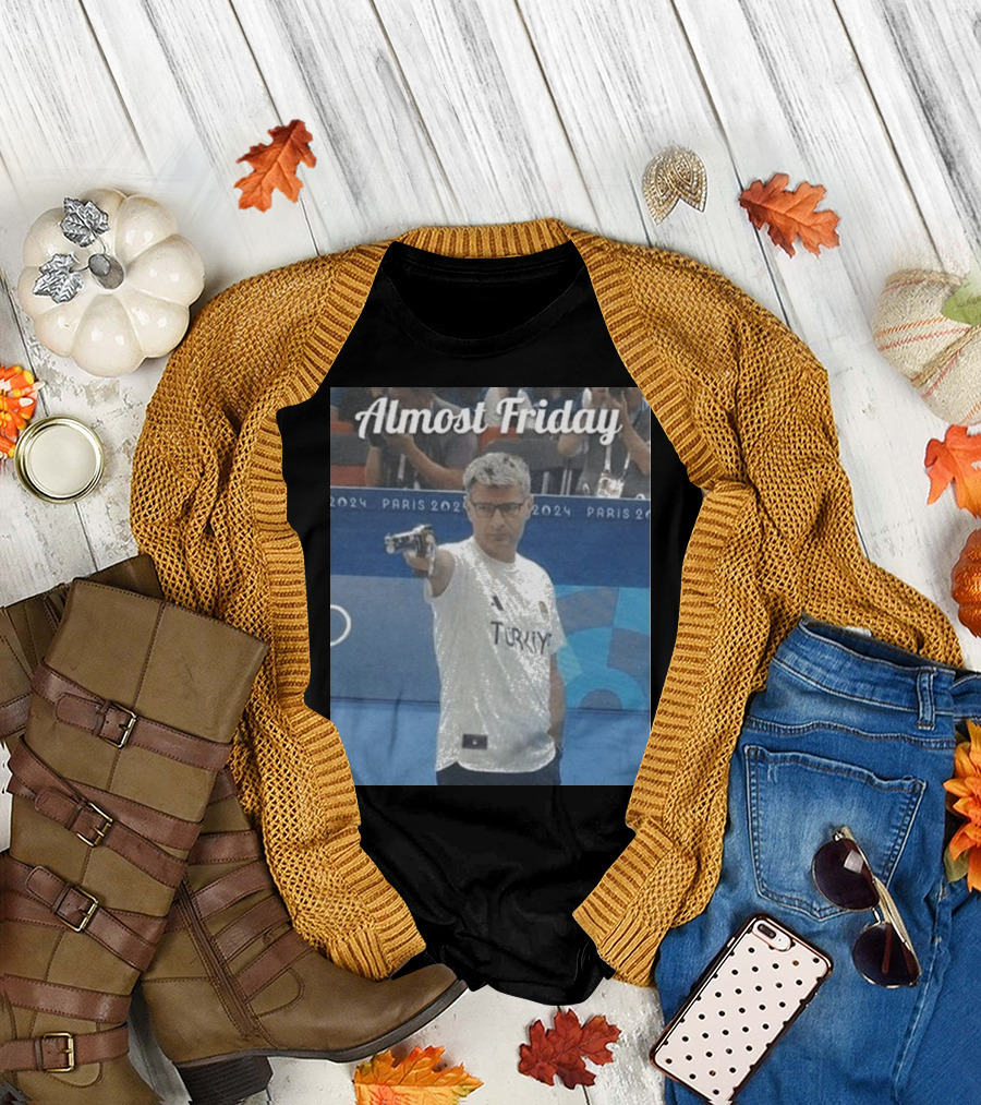 Almost Friday Paris 2024 Turkey Olympics T-Shirt