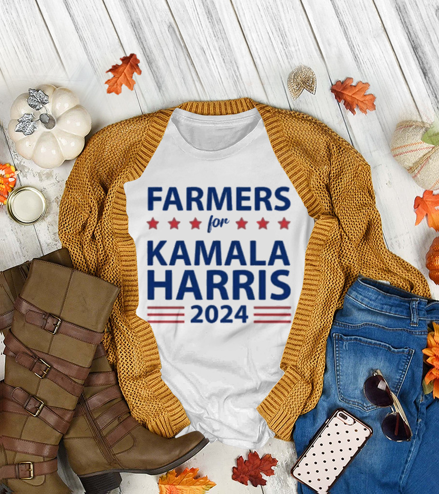 Farmers for Kamala Harris 2024 T-Shirt