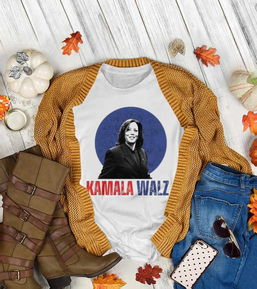 Kamala Walz 2024 Presidential Campaign T-Shirt