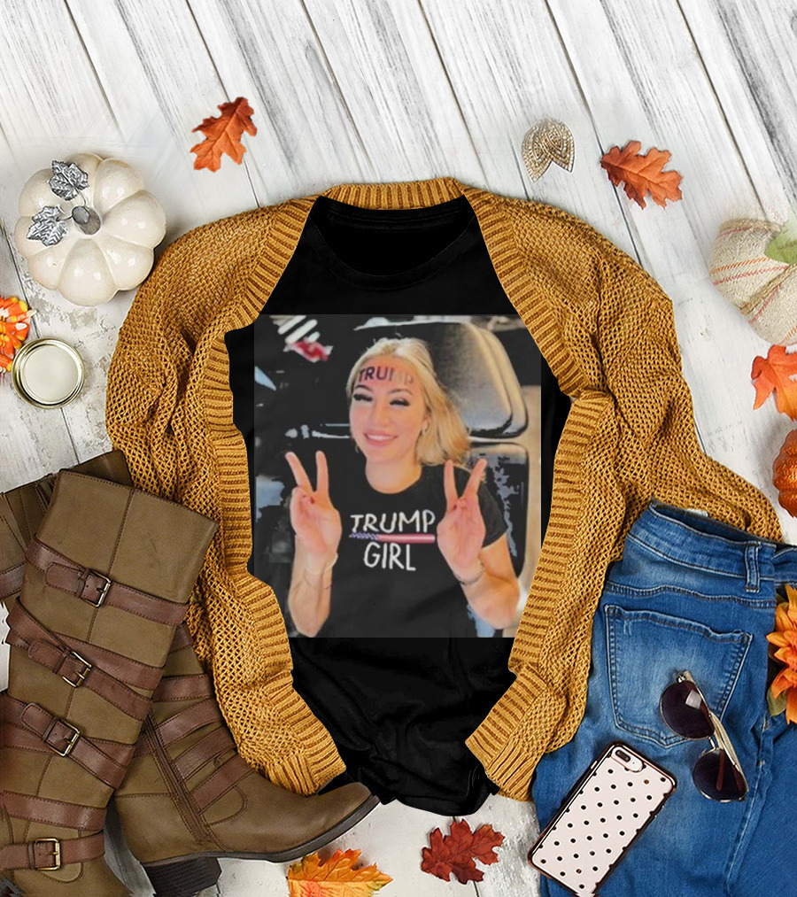 Rain Monroe Trump Forehead Tattoo Trump Girl T-Shirt
