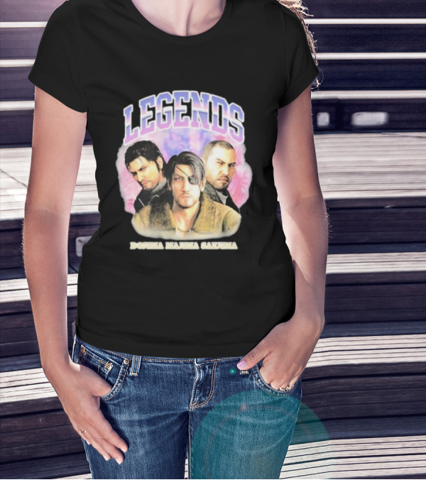 Legends Dojima Majima Saejima Yakuza Series Icons T-Shirt
