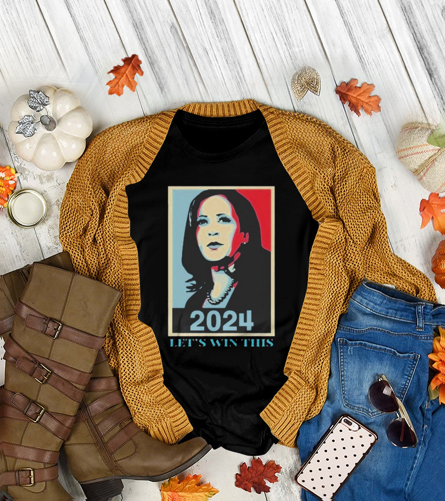 Kamala Harris 2024 Let’s Win This Hope T-Shirt