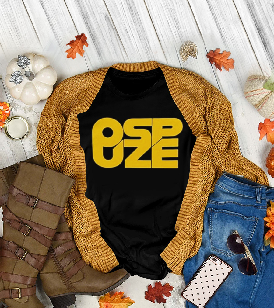 Ospuze Reach The Finals Bold Yellow Typography T-Shirt
