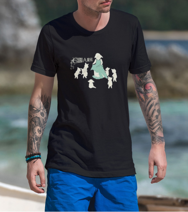 Clairo Charm Herd With Girl And Cats T-Shirt