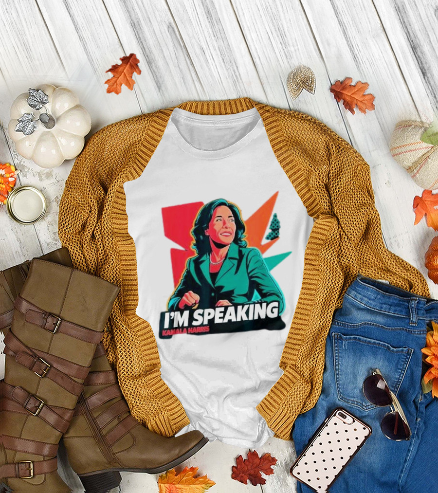 Kamala Harris I’m Speaking Iconic Presidential T-Shirt