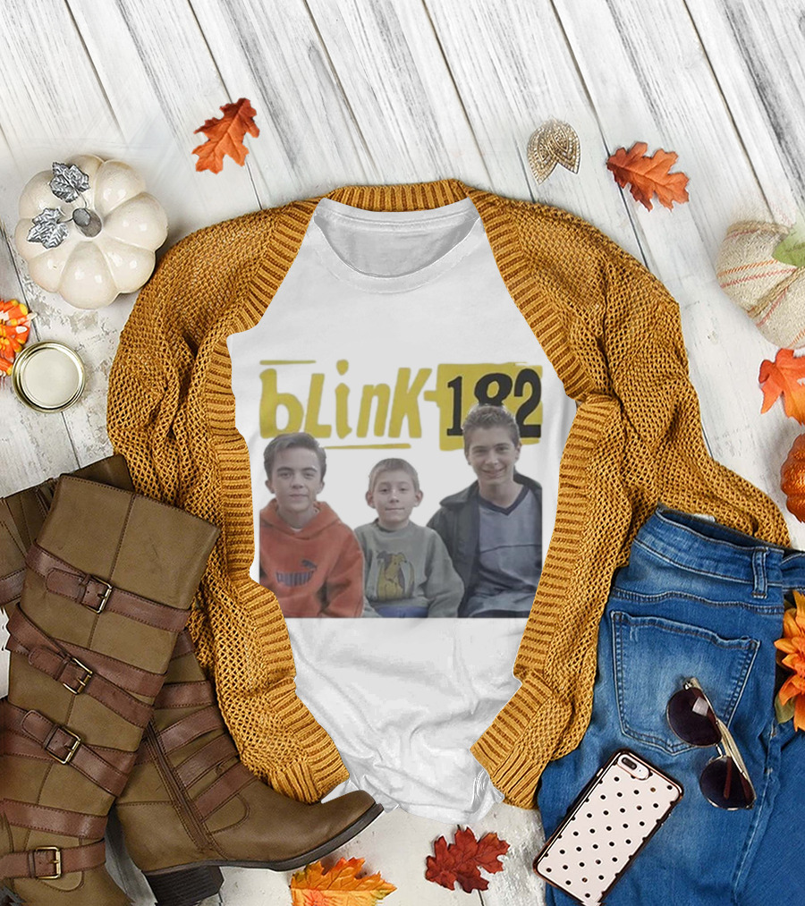 Malcolm Blink 182 Kids Hoodie Trio T-Shirt