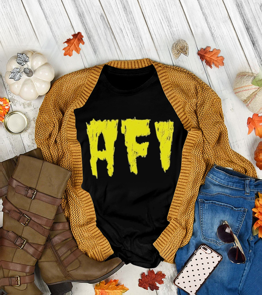 AFI Afireinside All Hallows Cat T-Shirt