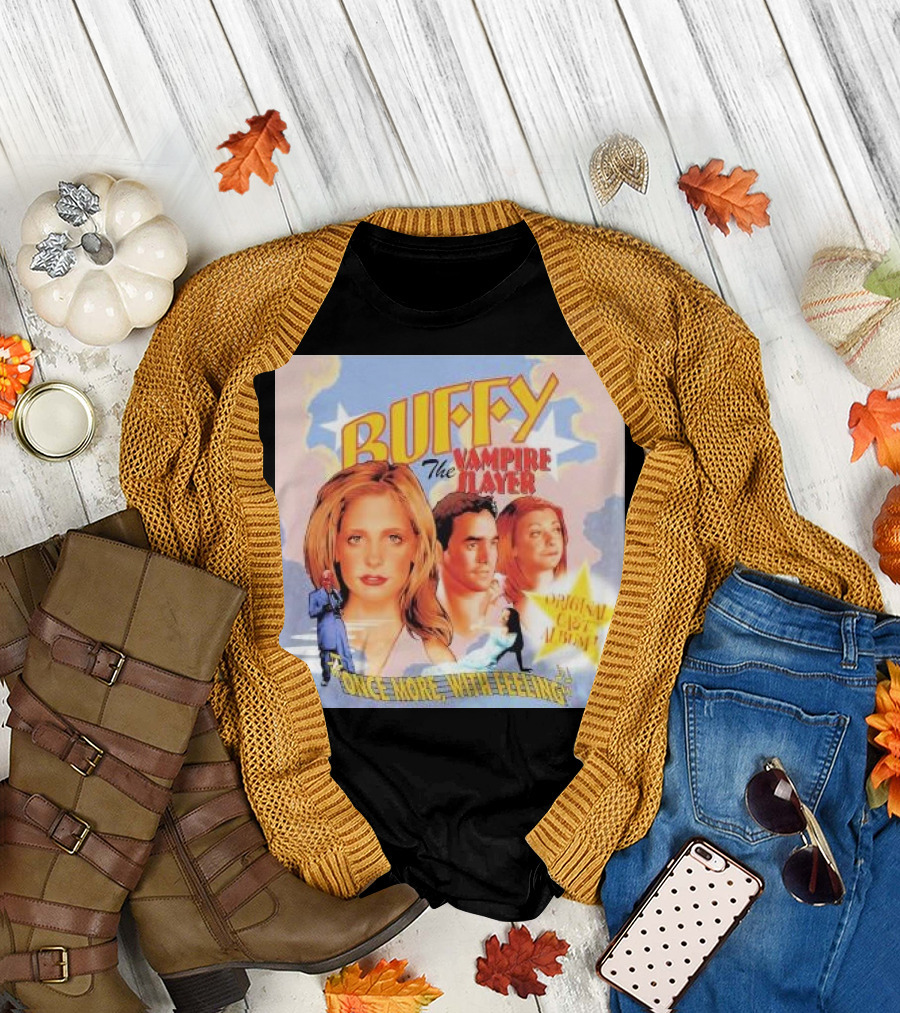 Buffy the Vampire Slayer Original Cast Album Once More with Feeling T-Shirt
