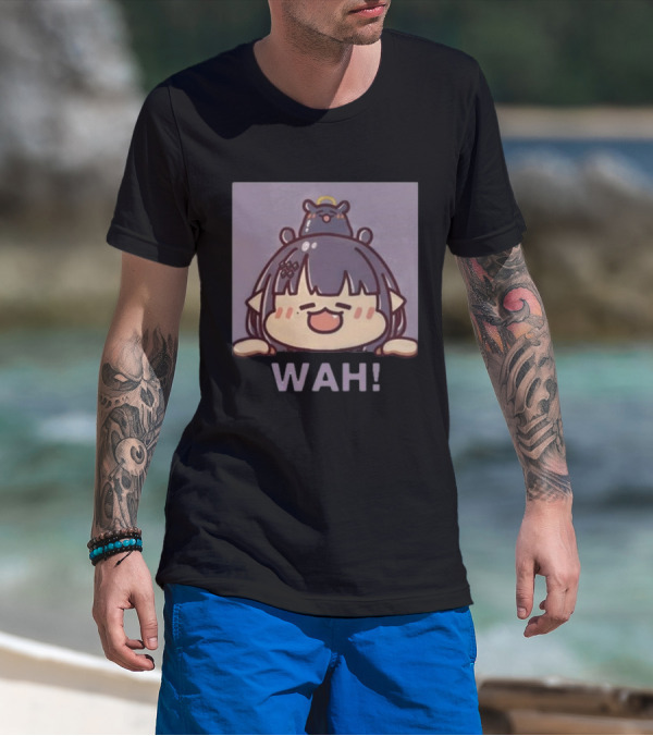 Hololive WAH Win All Heart Cute Anime Character T-Shirt
