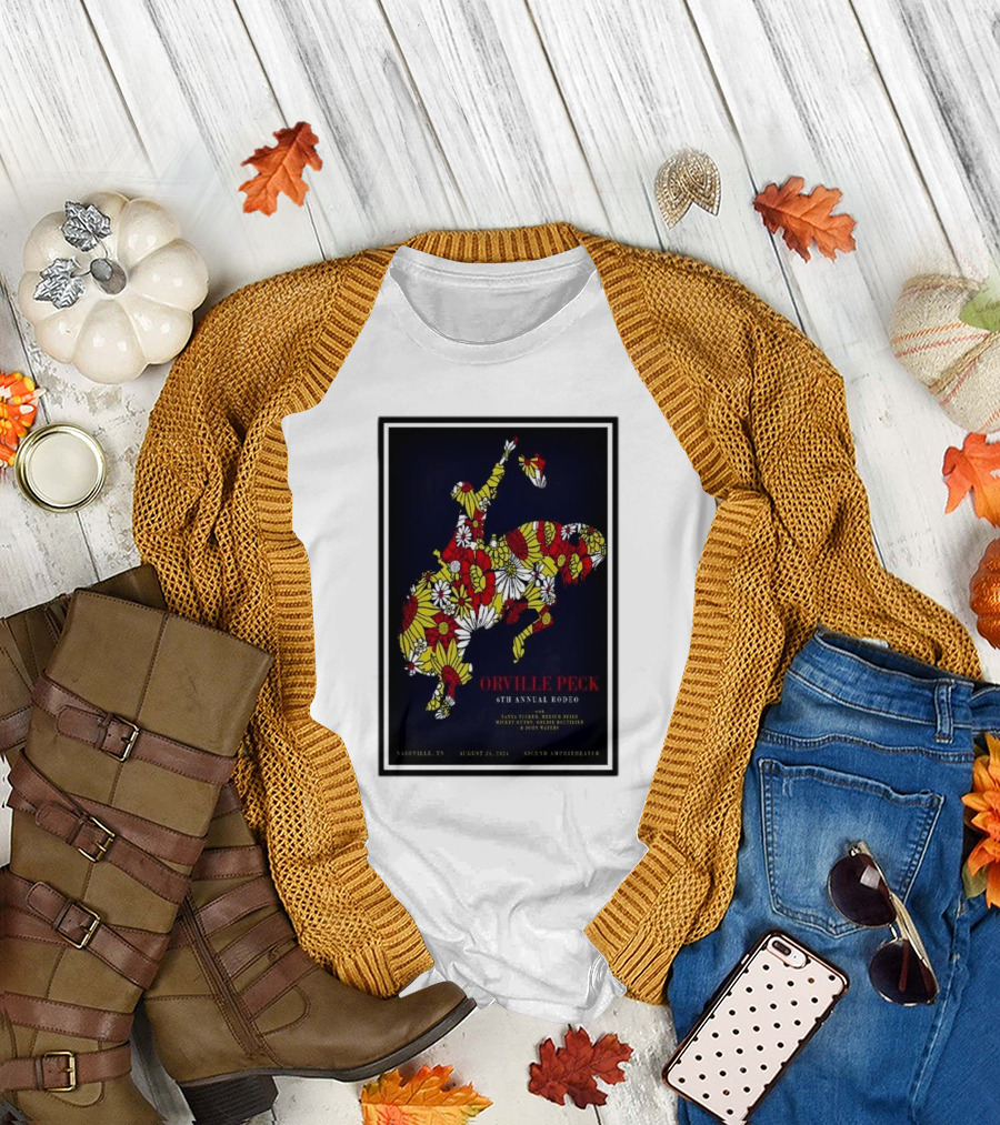 Orville Peck 6th Annual Rodeo August 24 2024 Ascend Amphitheater Nashville TN T-Shirt